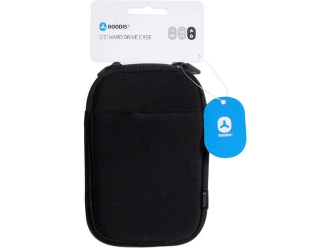 Funda GOODIS Soft (Disco duro externo, Powerbank - 2.5'' - Negro)