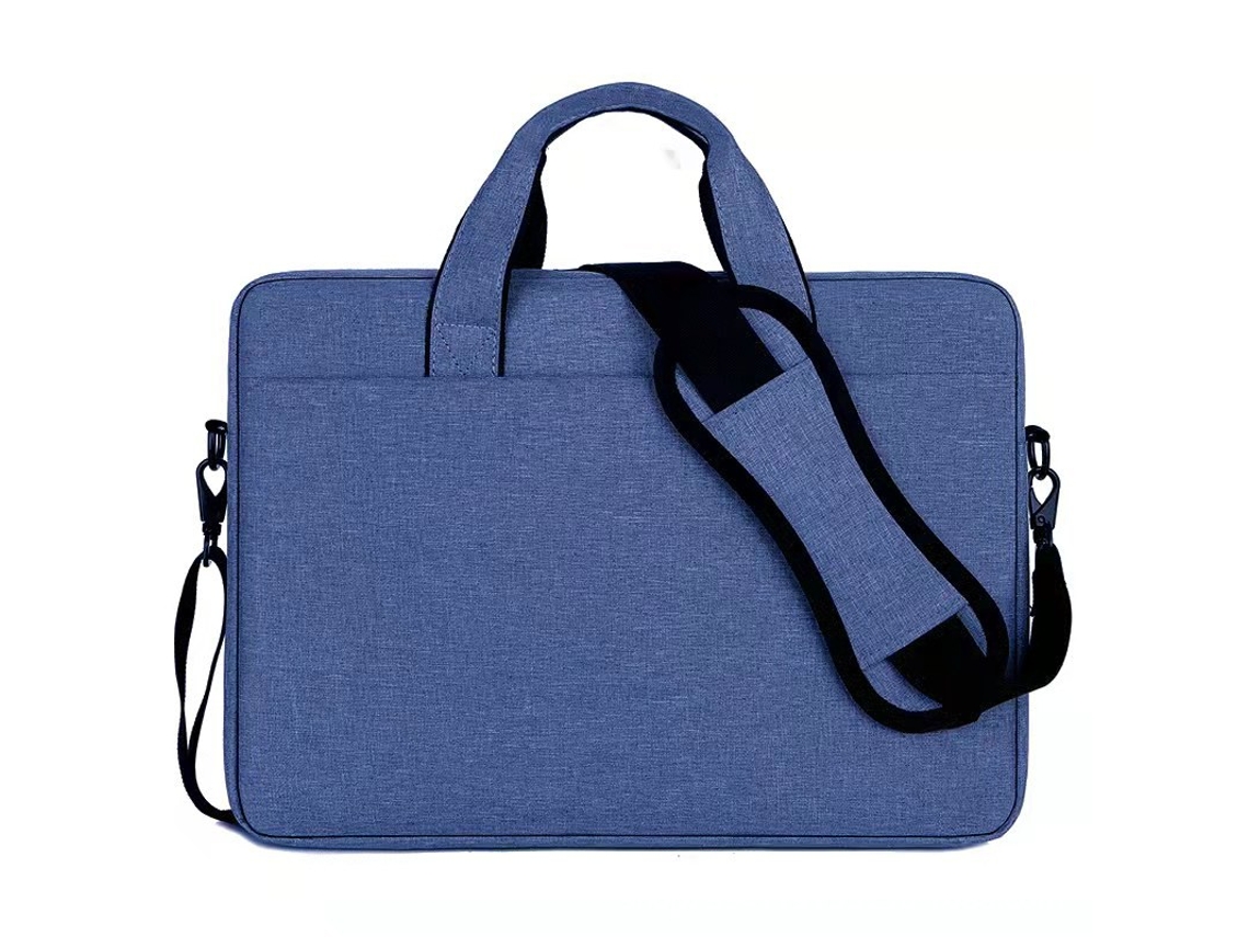 Bolsa impermeable para portátil Yunzii de 15 pulgadas, color azul perla, edición de algodón