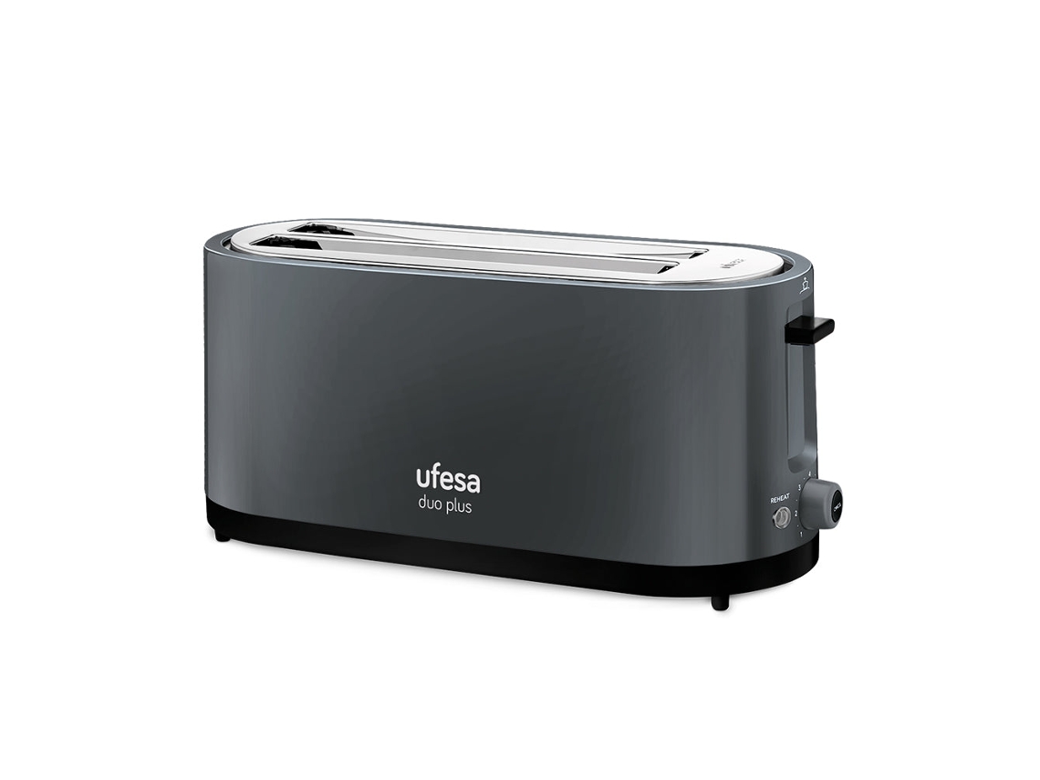 Tostador Duo Plus de 2 Ranuras 1400W UFESA