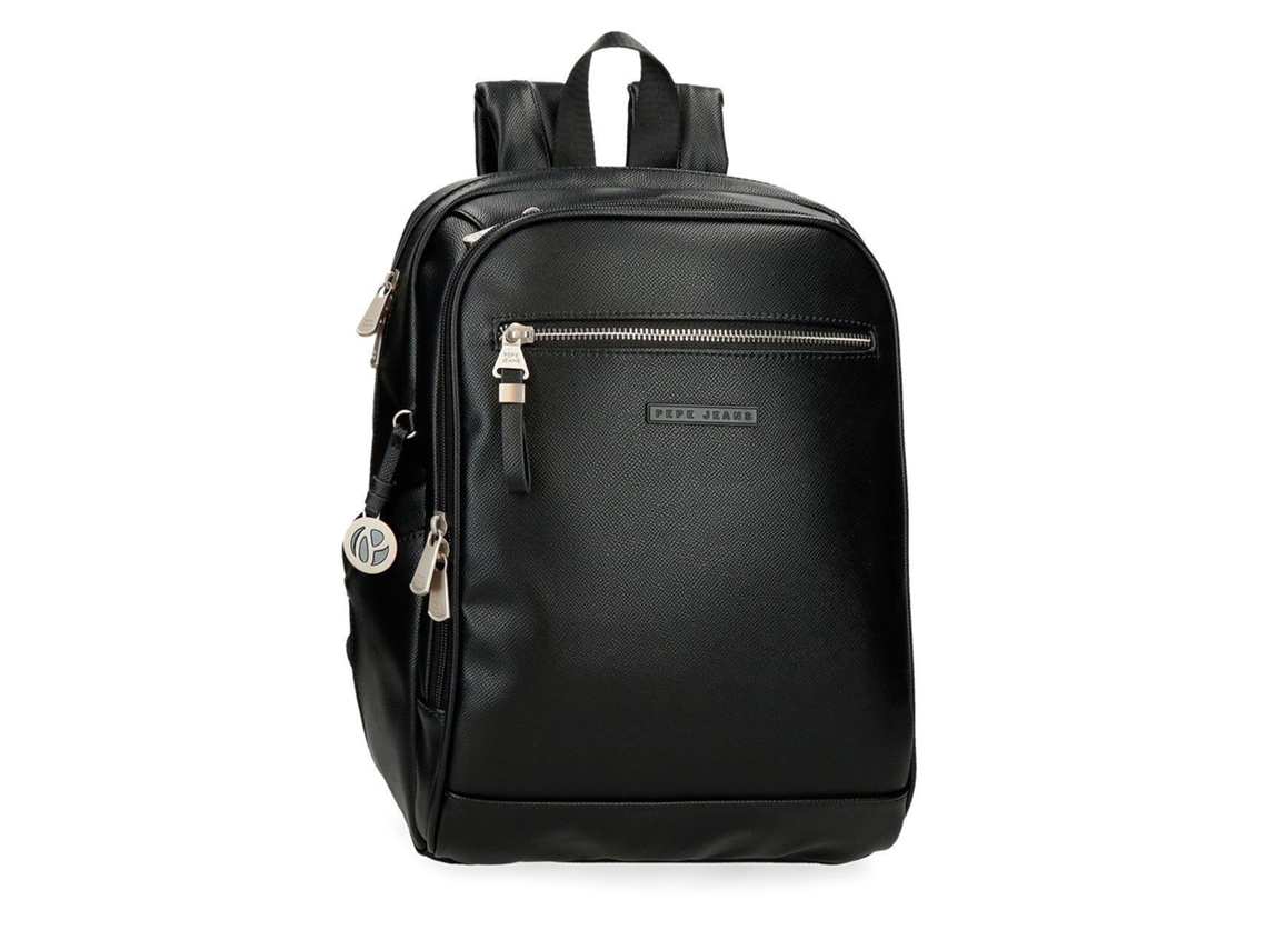 Mochila Elia de piel sintética negra de Pepe Jeans