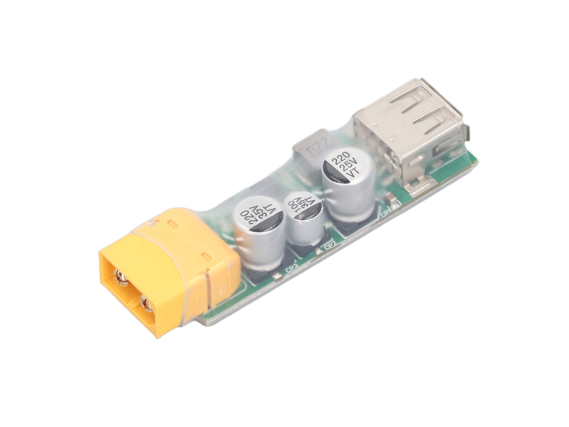 Convertidor De Carga Rápida Usb Para Baterías De Drones De Carreras Rc De 10,5-32 V