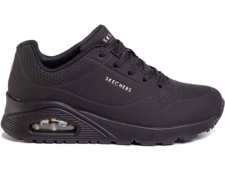 Zapatillas SKECHERS Uno-Stand On Air Mujer (42 - Negro)