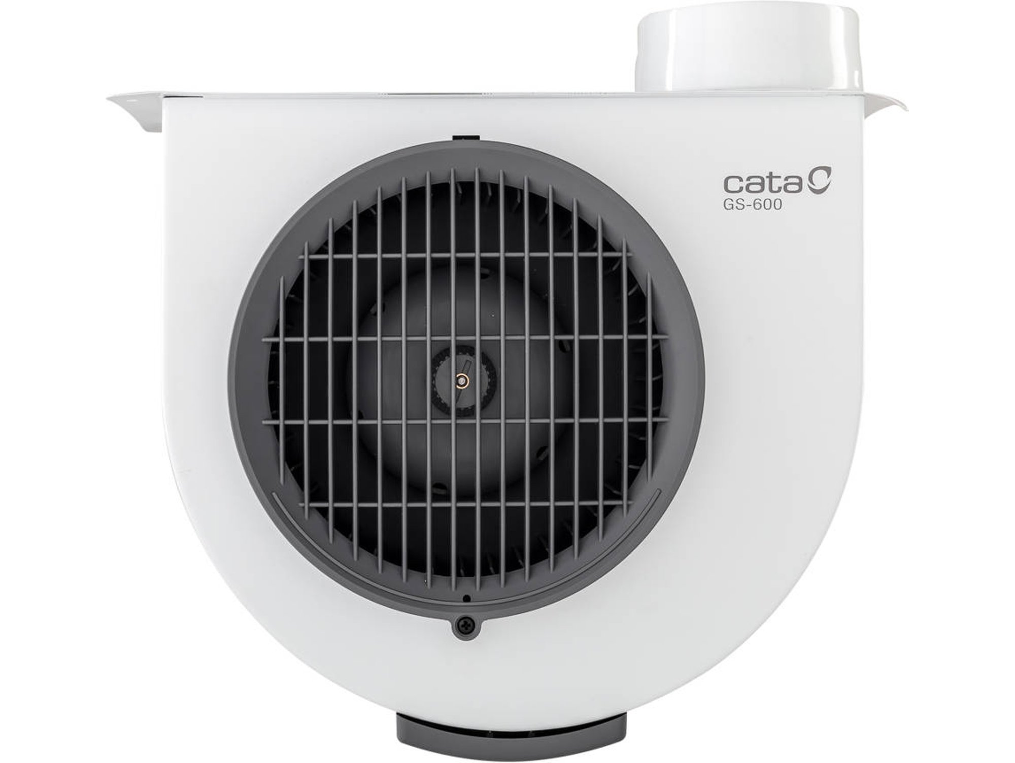 Cata Gs 600 extractor de humos para cocinas silencioso ventilador aire consumo energía 105w color blanco gris campana 00116002 compacta clase 375 gs600 480m3h 50db
