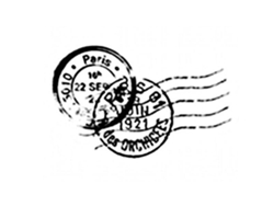 Sello de madera - matasellos