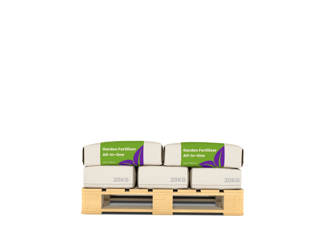 Fertilizante para Jardín Todo-en-Uno (10x 200 kg - para 2000 m2) - Organifer