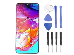 Pantalla Lcd Con Digitalizador Y Marco Para Samsung Galaxy A70 A705 De 6,7 Pulgadas Con Herramientas De Reparación.
