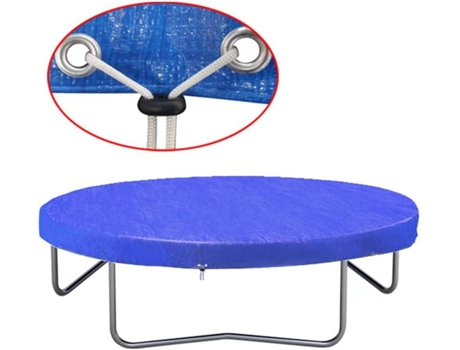 vidaXL Funda para cama elástica PE 300 cm 90g/m²