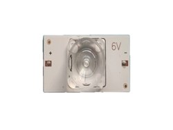 Tira de retroiluminación LED, 100 unidades, filtro óptico, lente cuadrada, 100 unidades OEM (6 V)