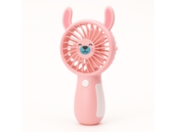Ventoinha Portátil | Compacta, Usb, 3 Velocidades, Com Cabo Incluído Skyhe Sl6605s Rosa