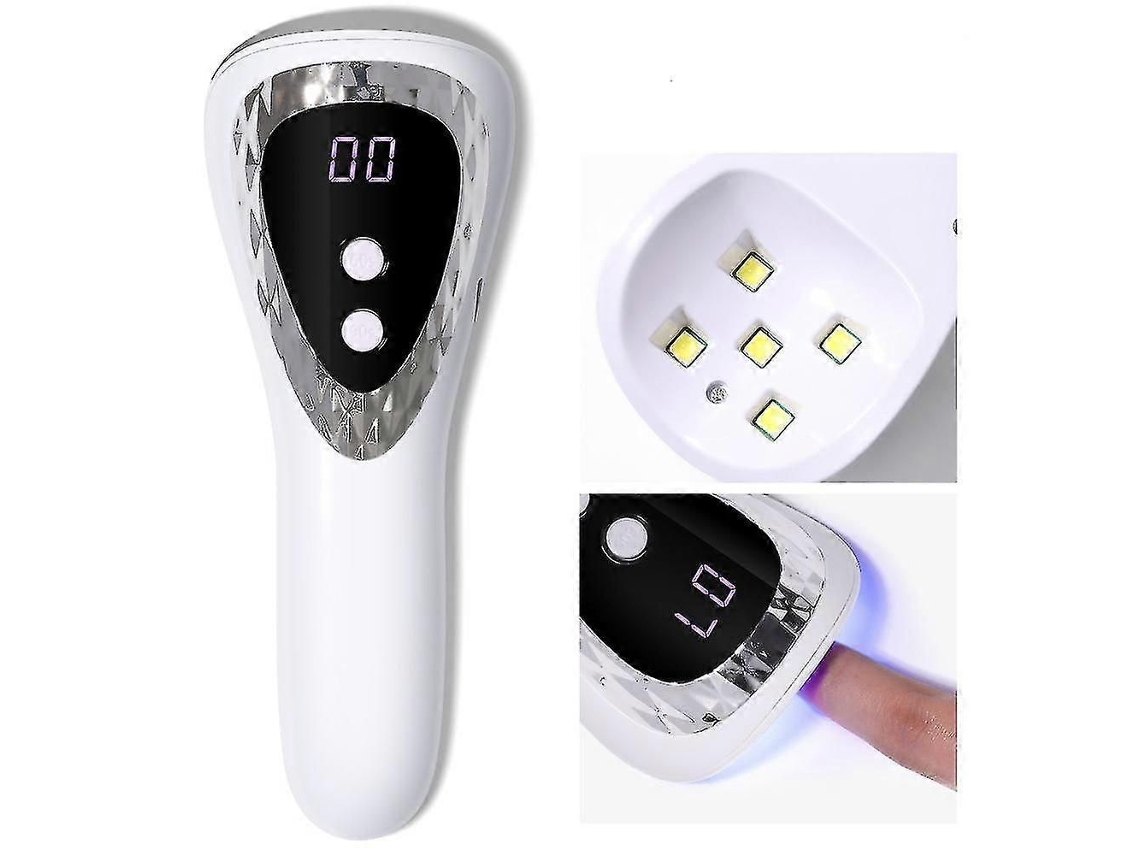 Lámpara de uñas LED recargable portátil, máquina de fototerapia GOKOCO