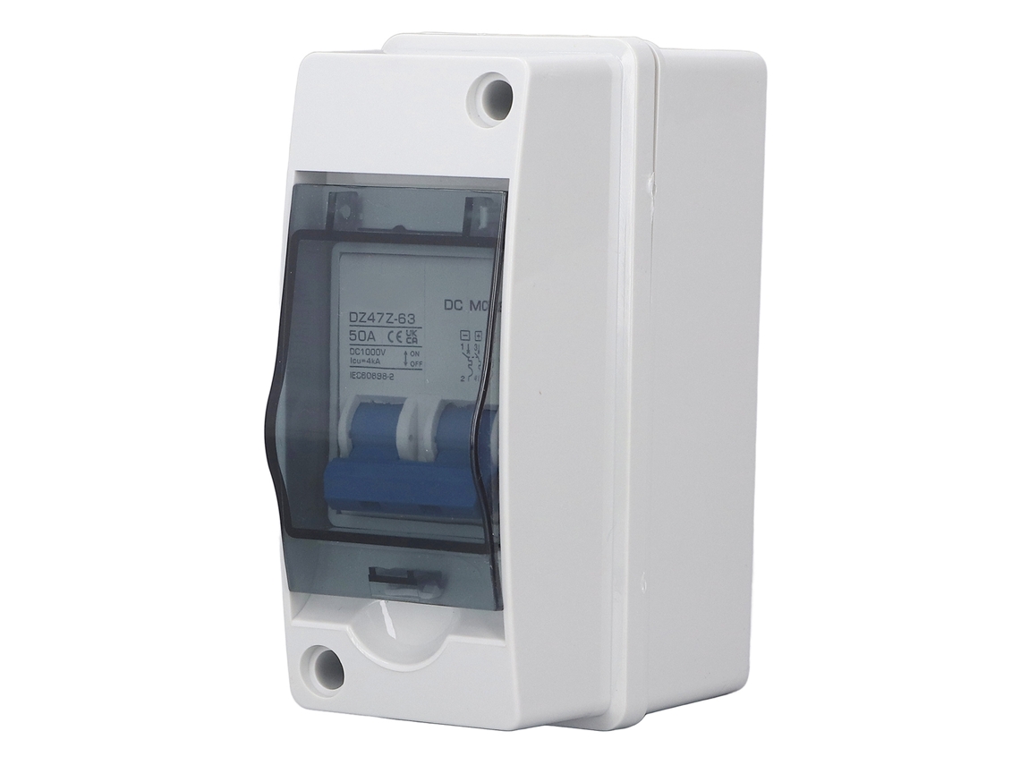 2026dz-interruptor De Circuito Mini Dc Con Caja De Distribución Ip65 4000a Icu Impermeable Interruptor De Desconexión Dc 1000v 50a