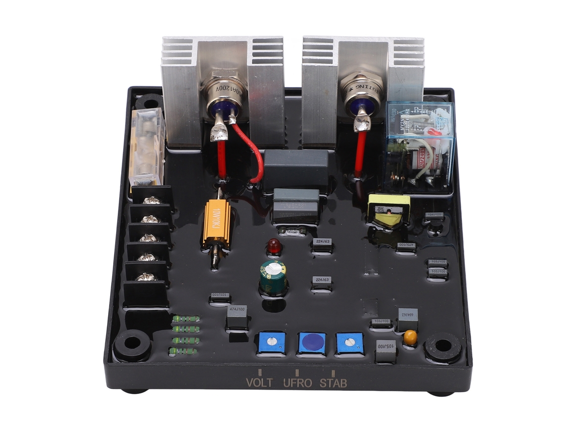 Regulador Automático De Voltaje Avr Entrada 195-265v Salida 0-115v Cc Para Motor Sin Escobillas