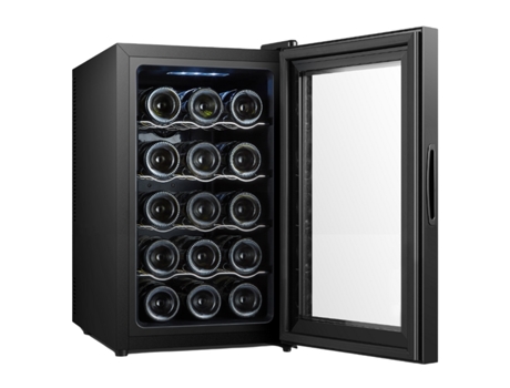 MYWAVE Vinoteca 15 Botellas Selector Manual Temperatura Silencioso