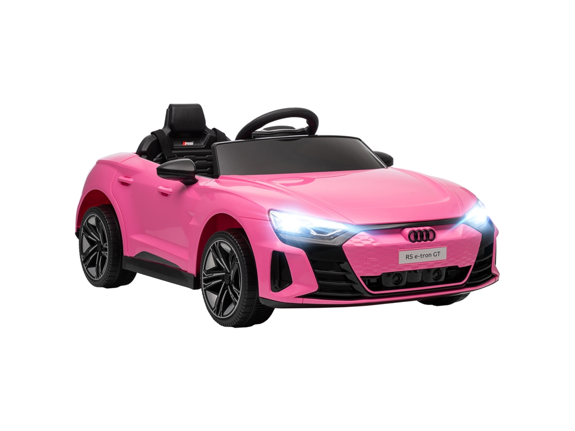 Coche Eléctrico Infantil 12v Mando 2.4g Luces Sonido Deportivo Rosa
