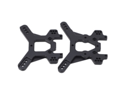 2 Torres De Amortiguación Rc Tkr5401 Tkr5428 Tkr5429 Mt410 De Aluminio Para Coche Teledirigido Tekno Et48.3 Negras
