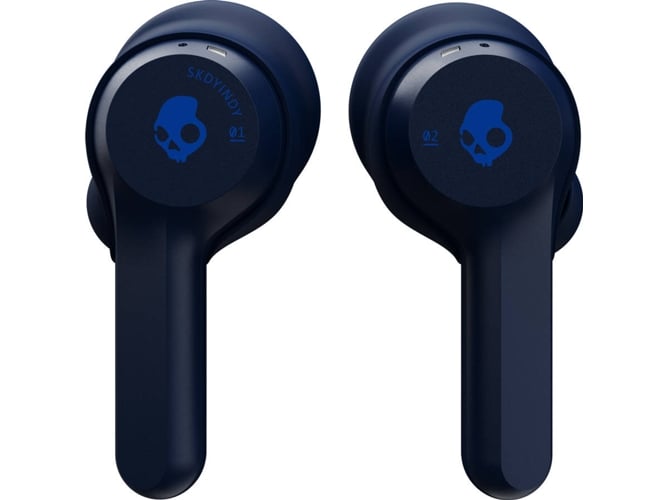 Auriculares Bluetooth True Wireless SKULLCANDY Indy (In Ear - Micrófono - Azul)