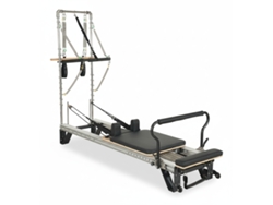 Reformer Pilates Cuore Pilates Con Torre De Aluminio – Estructura Ligera, Versátil, Con Accesorios Profesionales