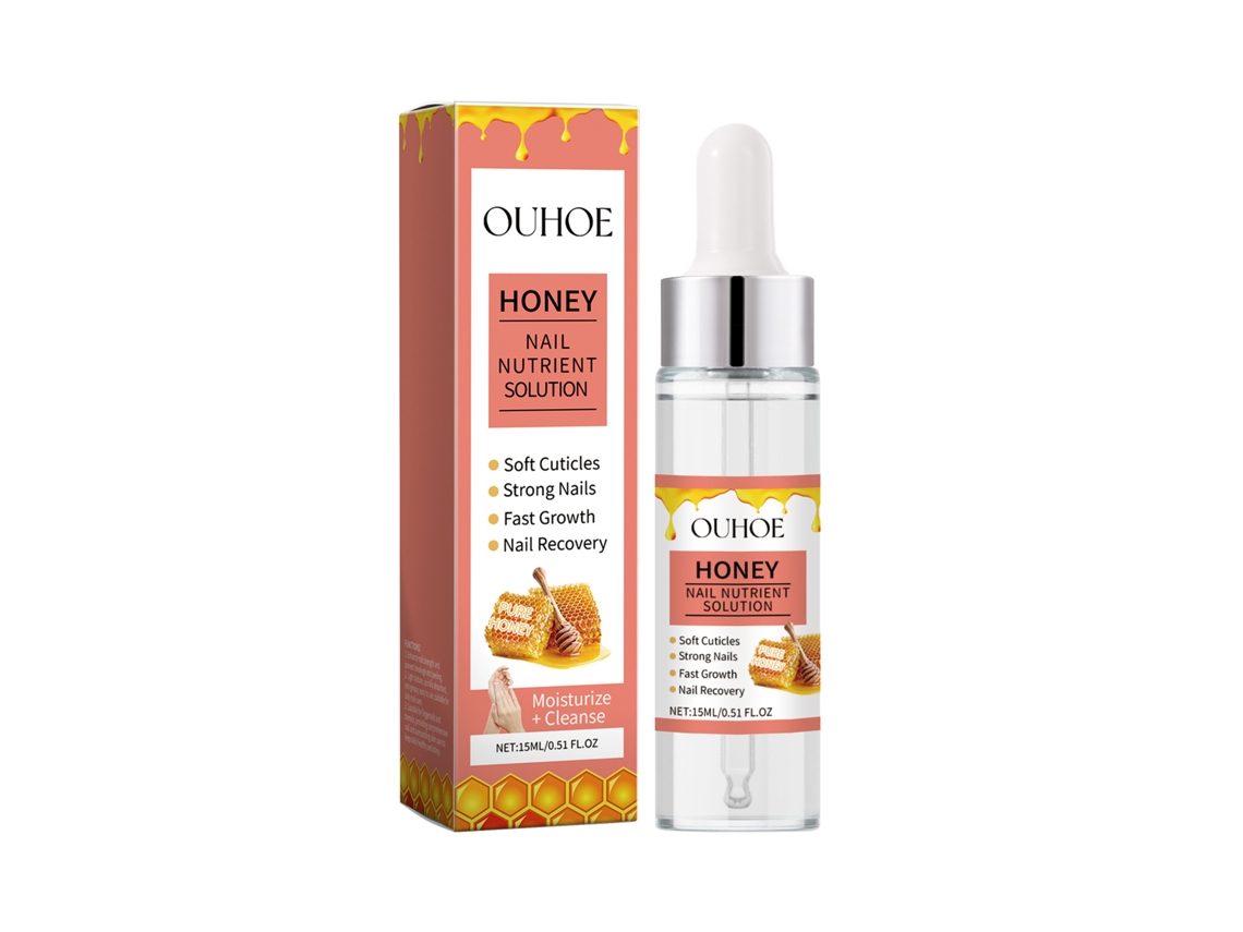 Óleo para unhas Rebe-Oil da Ouhoe 15ml: Nutritivo, hidratante e para o cuidado das cutículas