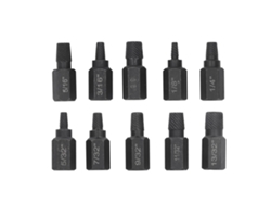 Juego De 10 Extractores De Tornillos Dañados Para Tuercas Y Pernos.