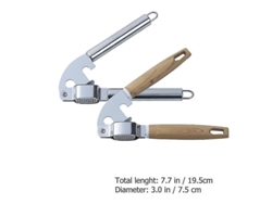 Prensa de ajos multifuncional de acero inoxidable para la cocina, ideal para preparar ajo y jengibre. Rosewell (2 unidades)