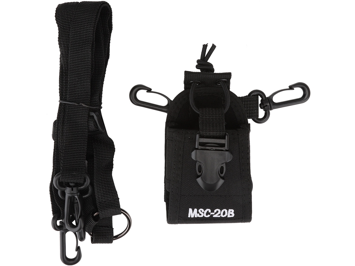 Cinturón de mochila para radiocomunicador universal ajustable con protección de 1,1 m