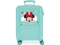Maleta de Viaje DISNEY Minnie Rainbow (Cabina - Verde - 38 x 55 x 20 cm)
