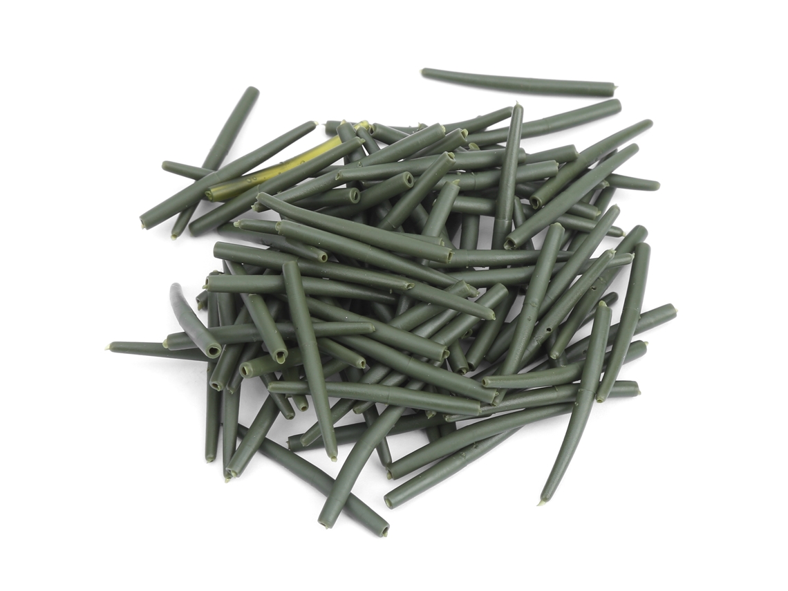 Danu26-100 Piezas Fundas Anti-enredos Para Pesca De Carpa 36mm Manguitos De Goma Terminal Connect