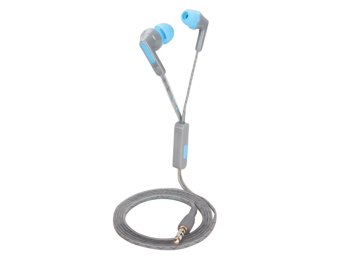 Auriculares Intrauditivos Sports Wired Con Micrófono, Control De Volumen Y Estéreo (azul)
