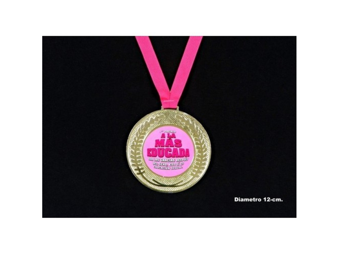 Medalla 1 premio A La Mas Educada