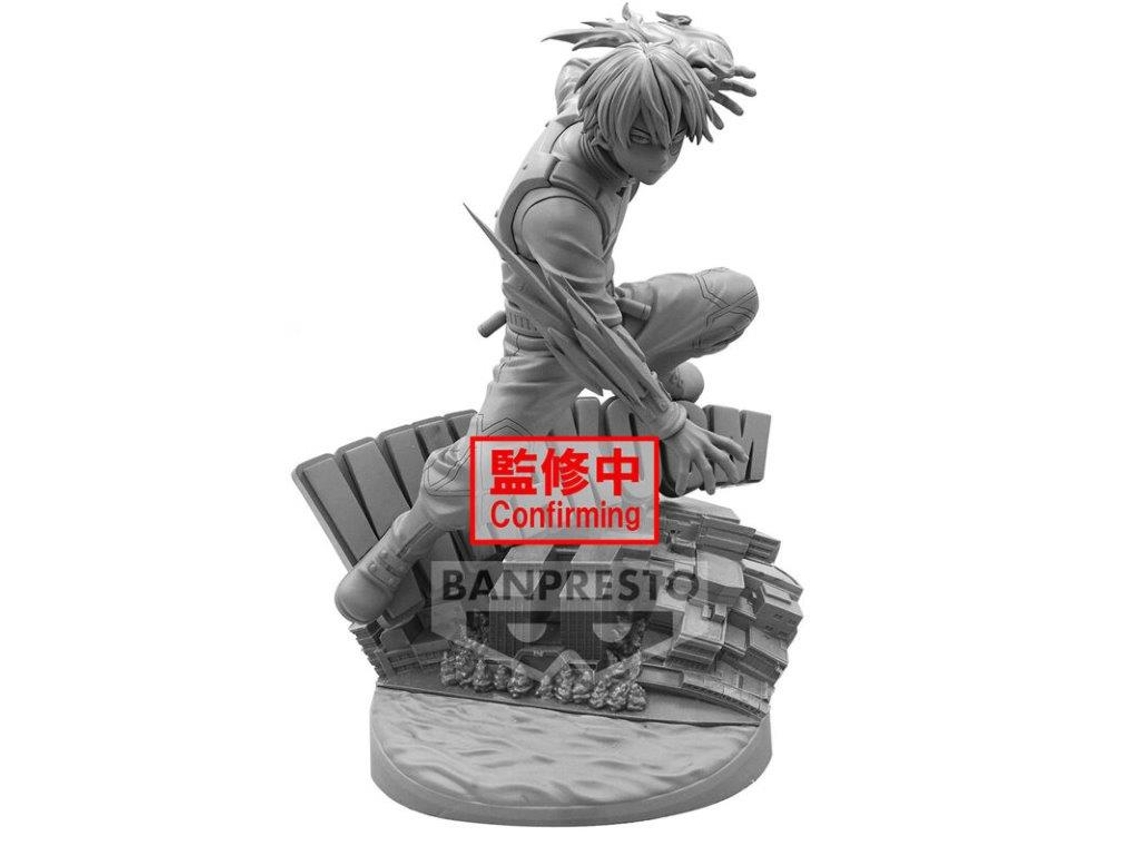 Figura Shoto Todoroki Brush Tones Dioramatic My Hero Academia 20cm BANPRESTO