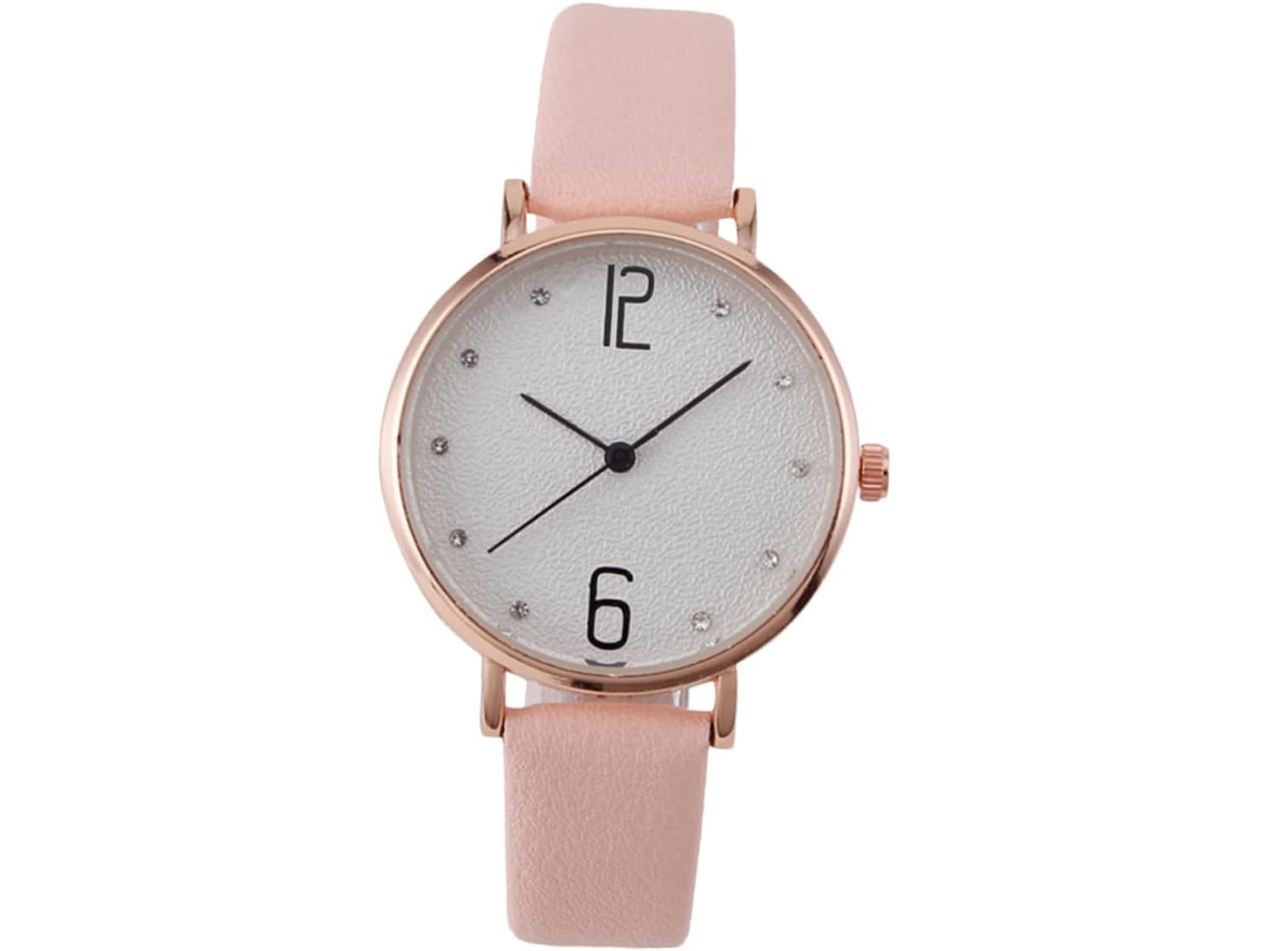 Reloj Cuarzo Mujer Pulsera Ligero Diseño Simple Diario Estudiantes Lujo Uso