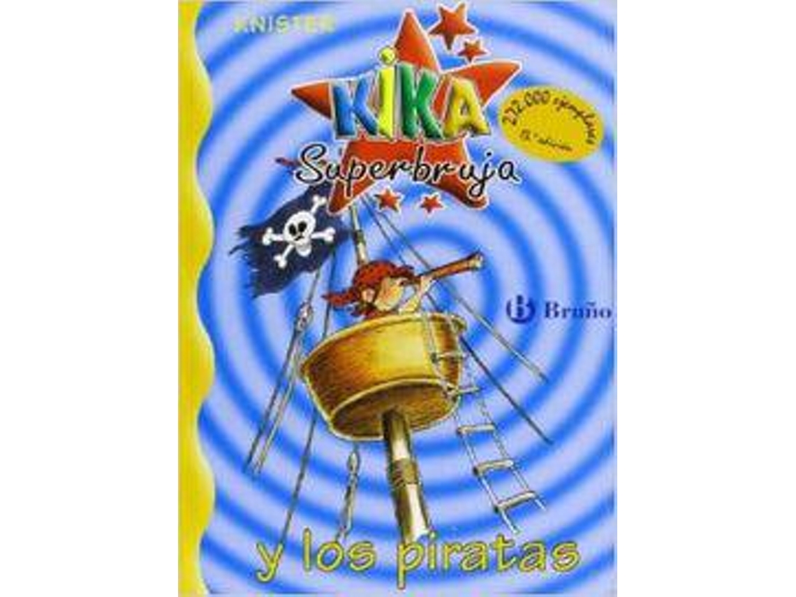 Libro Kika Superbruja y los piratas de Knister (Español)