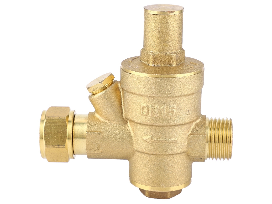 Regulador De Presión Reductor Ajustable De Agua Dn15 1/2 Pn1.6