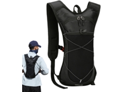 Mochila de hidratación con depósito de agua | Nailon ligero con bandas reflectantes y correas para los hombros. Aj Vayotoy