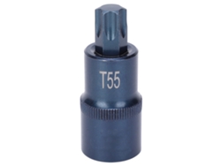 Llave Eléctrica Rápida Con Punta Estrellada S2 De Acero Aleado Resistente A La Corrosión, 1/2x55xt55, Herramienta Industrial.