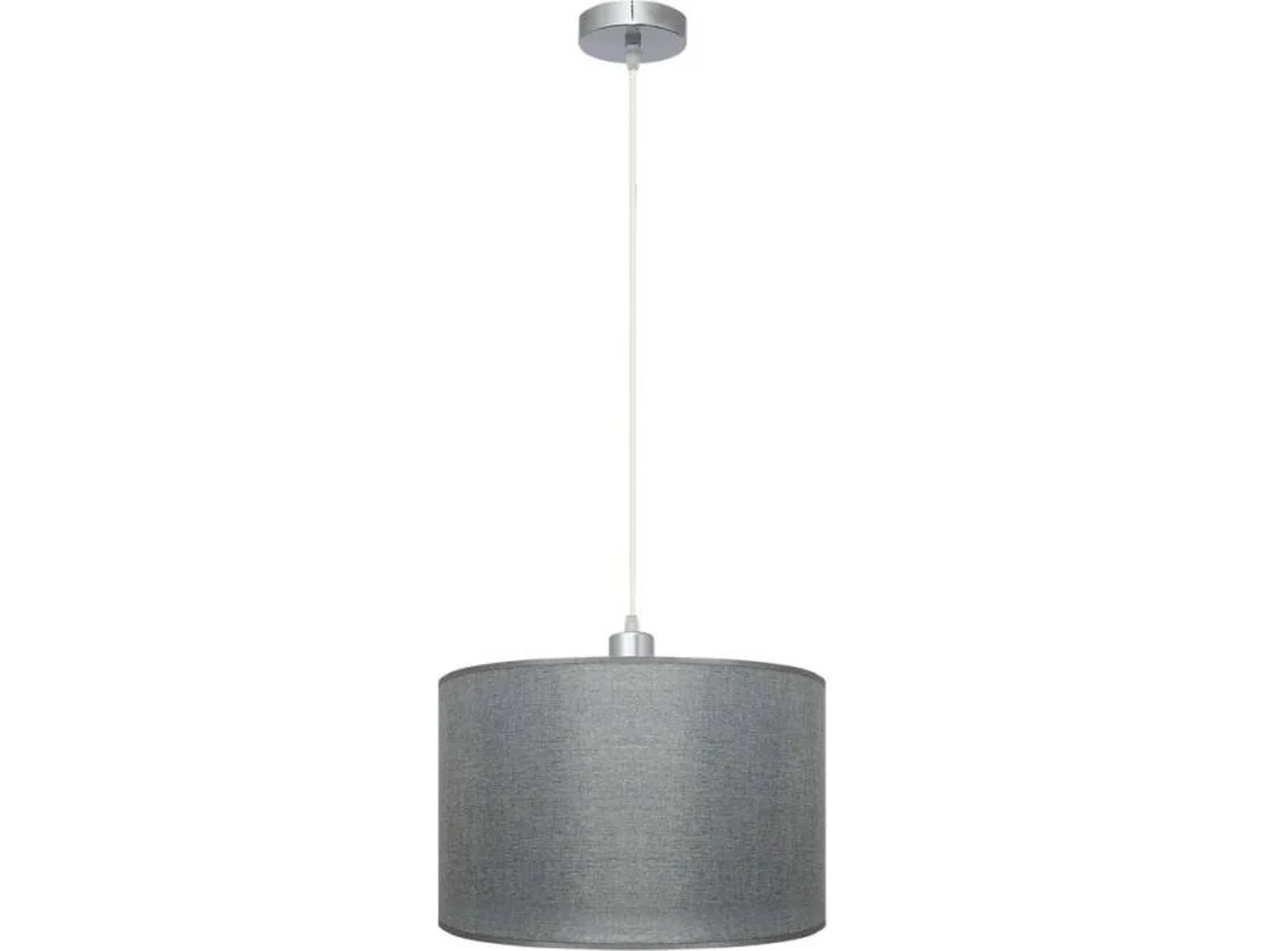 Lámpara de Techo FABRILAMP Axel (Plateado - E27 - 60 W - Metal)
