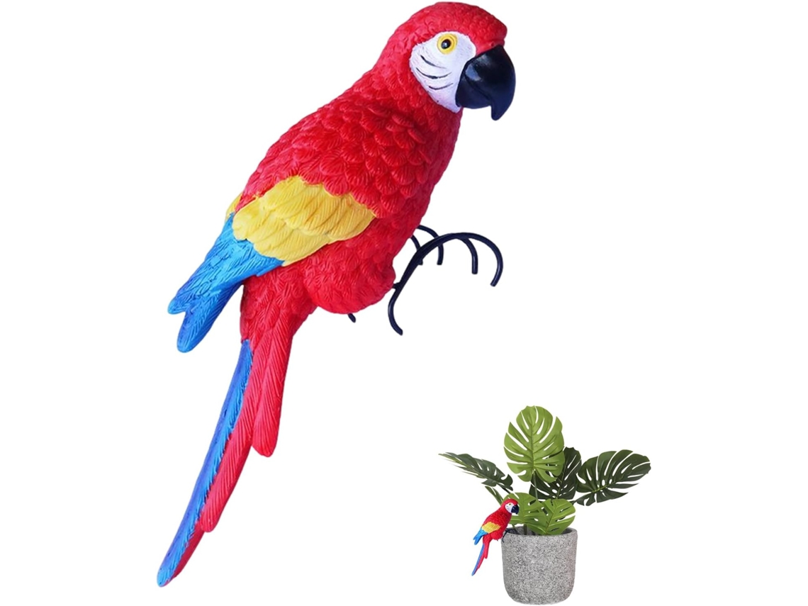 Figura De Pájaro De Resina, Esculturas De Pájaros Para Jardín, Decoración Para Patio Trasero, Terraza, Césped