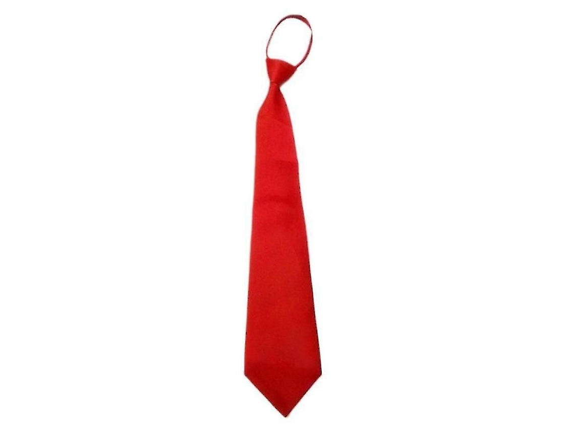 2026-corbata De Seguridad Clip On Negra Para Hombres Mujeres Portero Mayordomo Mate Accesorio Funeral Poliéster Cremallera