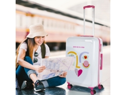 Maleta Pc Mediana AGATHA RUIZ DE LA PRADA Happiness face (45X68x26 Cm - 65L)