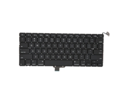 Teclado De Substituição Para Macbook Pro 13 Polegadas A1278 2009 2010 2011 Meio-2012 Inglês Abs Preto