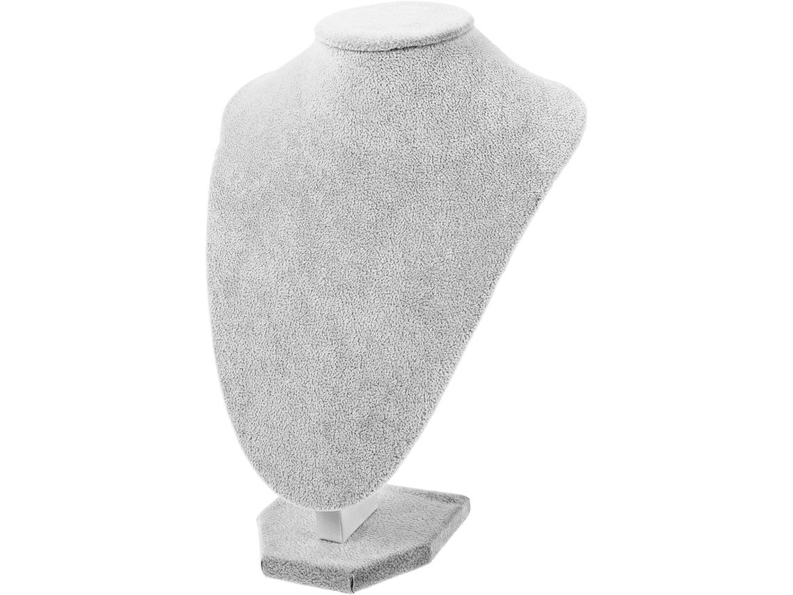 Soporte Plástico Exhibir Joyas Ideal Collares Estable Diseño Multifuncional Maniquí Sencillo Elegante