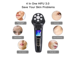 Máquina facial de eliminación de arrugas Masajeador facial 4 en 1 Máquina facial ultrasónica enfocada de alta intensidad Rejuvenecimiento Ems de CHRONUS