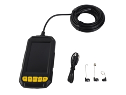 Endoscopio Industrial Hd De 4,3 Pulgadas, Impermeable Y De Amplio Campo De Visión Para Inspección De Motores De Automóviles.