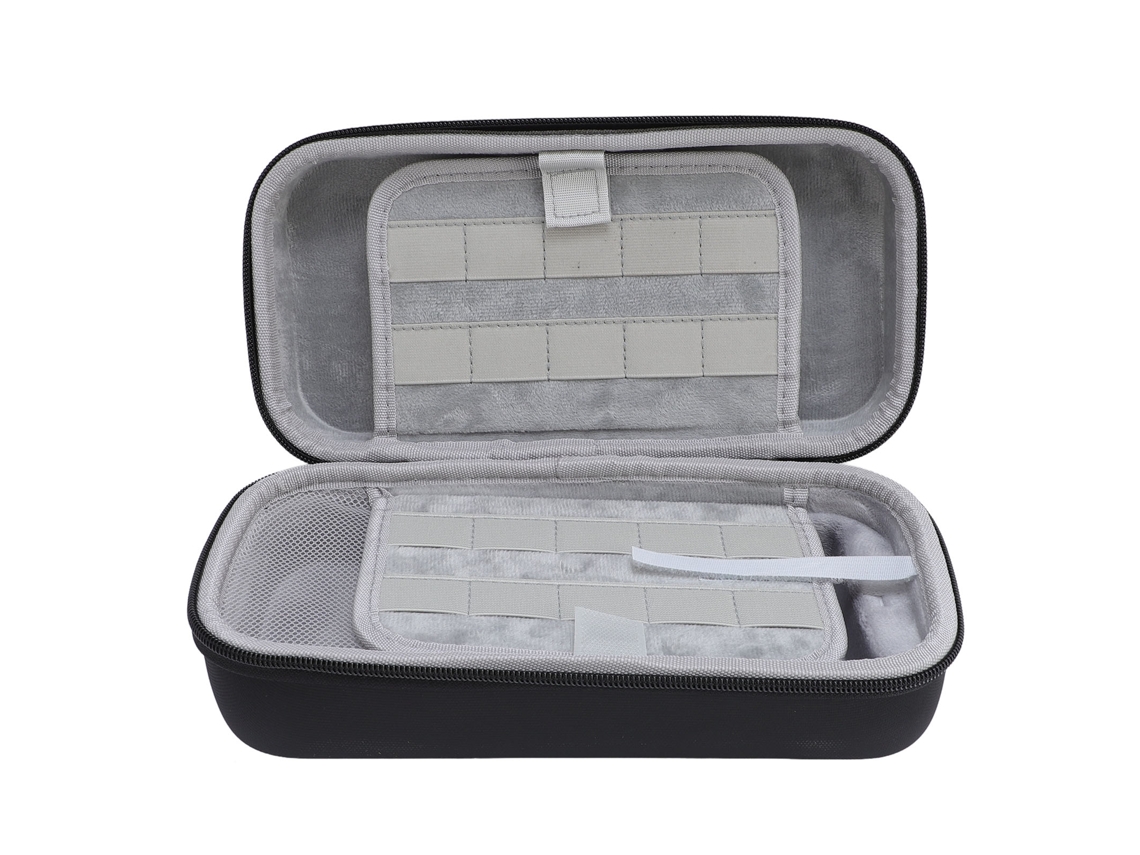 Capa De Transporte Para Switch Com 20 Ranhuras Para Cartões De Jogo Case Anti-impacto Leve Portátil De Carcasa Dura Preta