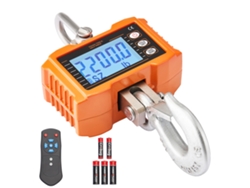Báscula De Grúa Digital Succebuy De 2200 Lb/1000 Kg, Báscula Colgante Industrial, Resistente Para Diversos Lugares De Trabajo