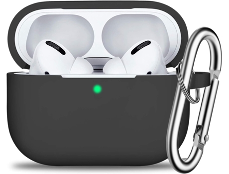 Funda para AirPods Pro con llavero, protección completa de silicona, accesorios para mujeres, hombres y niñas con la última funda para AirPods Pro ...