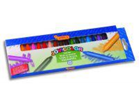 Estuche 18 Ceras Jovicolor Colores Surtidos