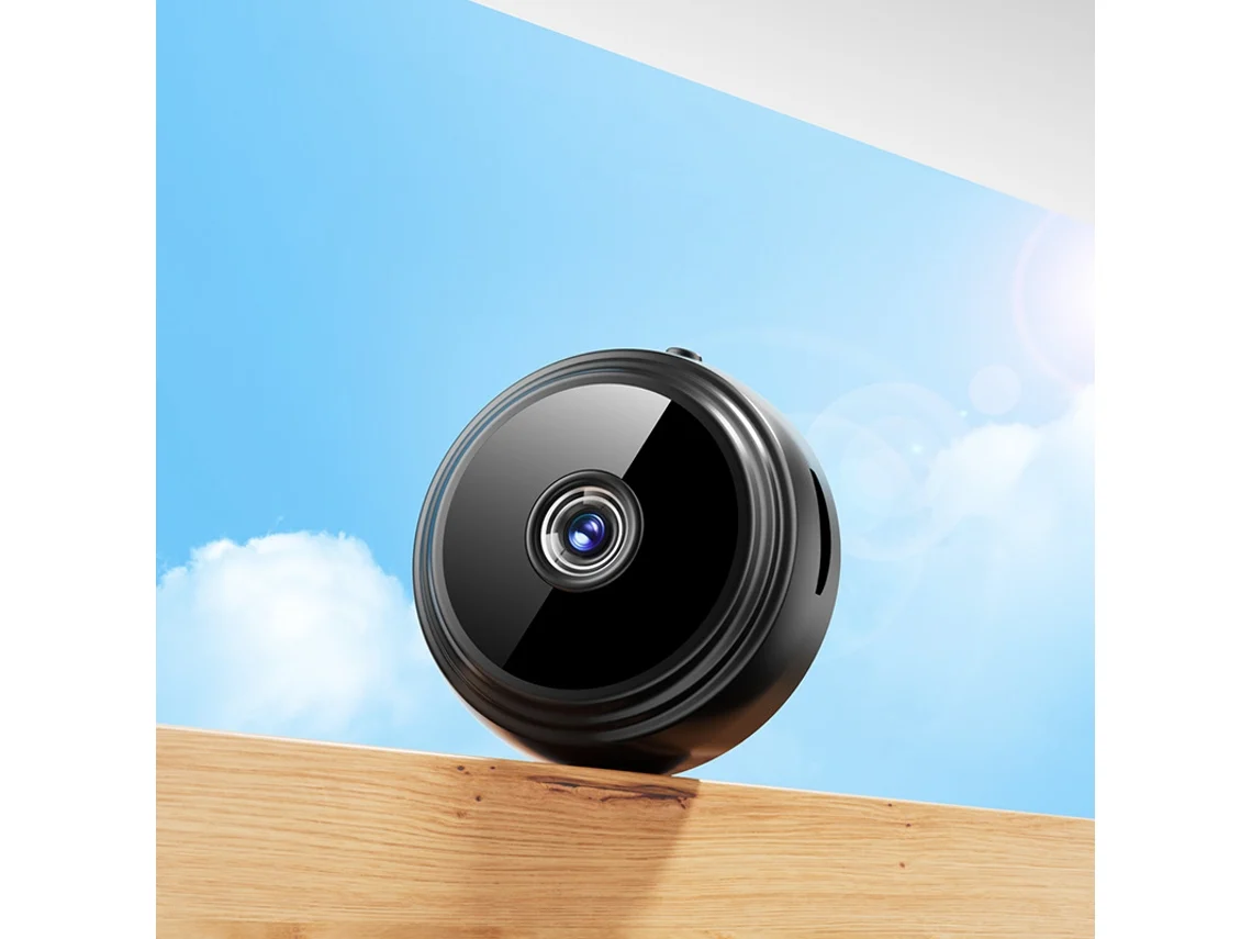 Minicámara De Seguridad Inalámbrica Para El Hogar Con Vídeo Hd Y Visión Nocturna*