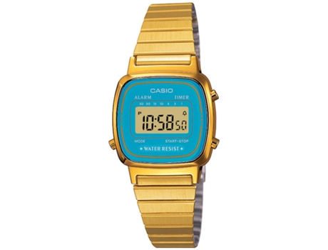 Reloj CASIO Mujer (Resina - Dorado)