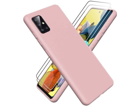 Carcasa Samsung Galaxy A51 5G HONGWE. Rosa